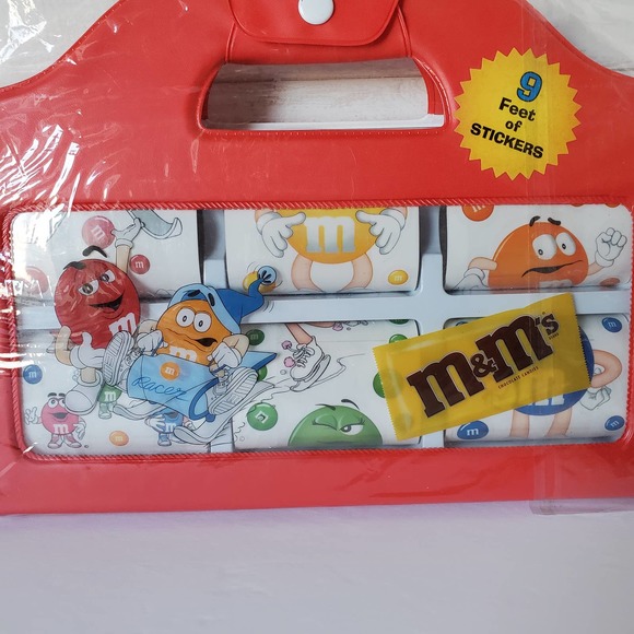 M & M's Chocolate Candies Book stickers and bag set - Picture 5 of 9